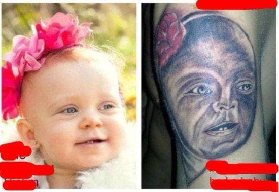 face tattoos fails