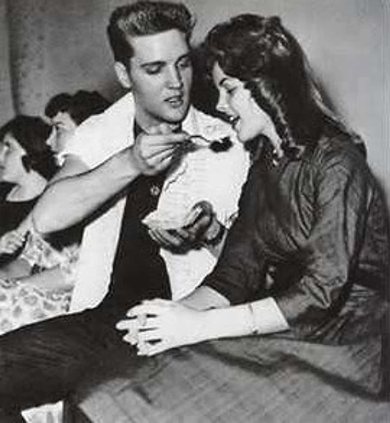 '60s Priscilla Presley with Elvis Presley