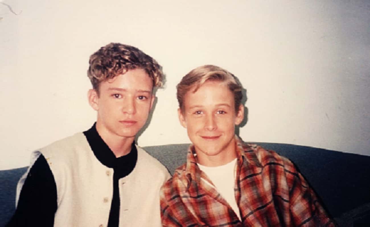 Young Justin With Ryan Gosling