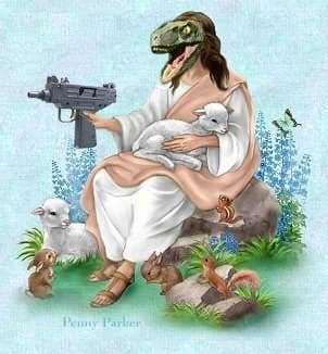 Raptor Jesus | Best Jesus Raptor Meme
