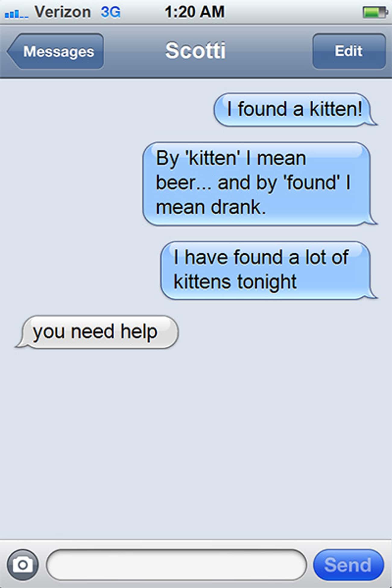 Kitten Is a Great Code Name for Beer Actually