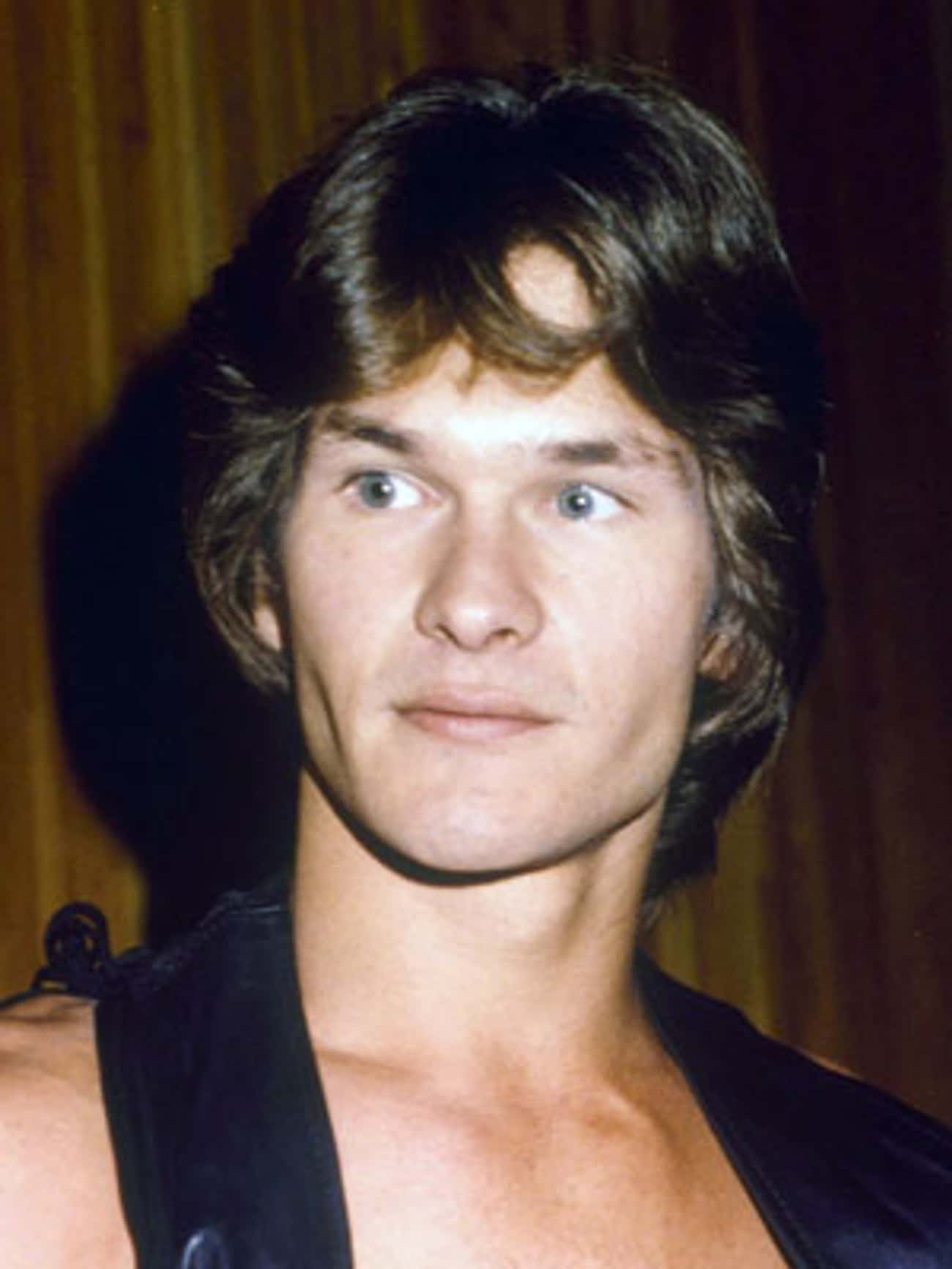 Young Patrick Swayze in Black Tank Top