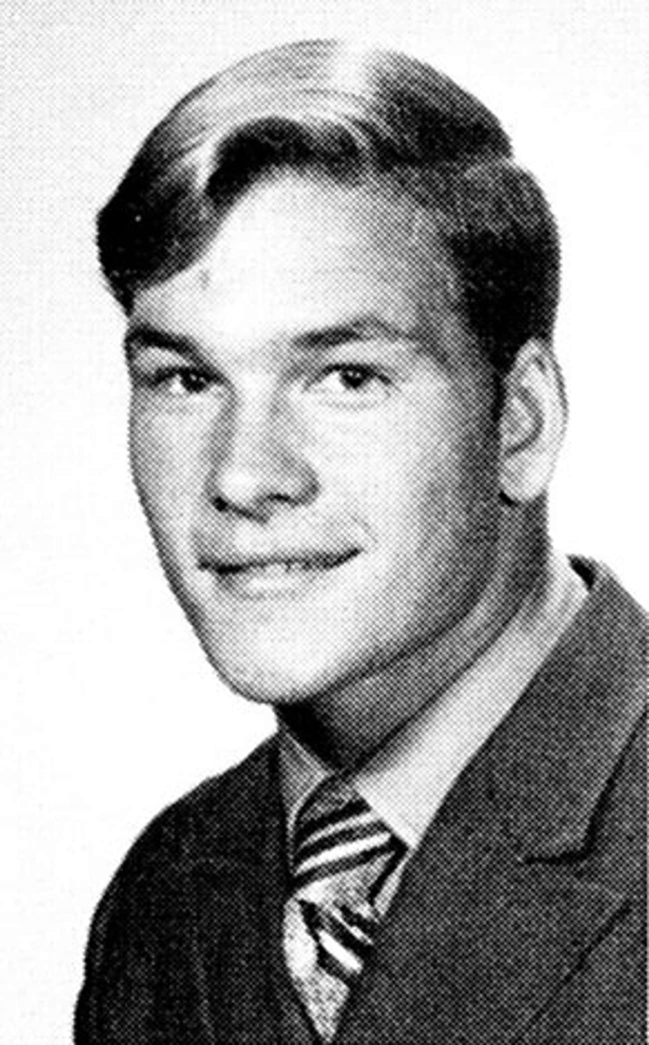 Young Patrick Swayze in Suit and Tie
