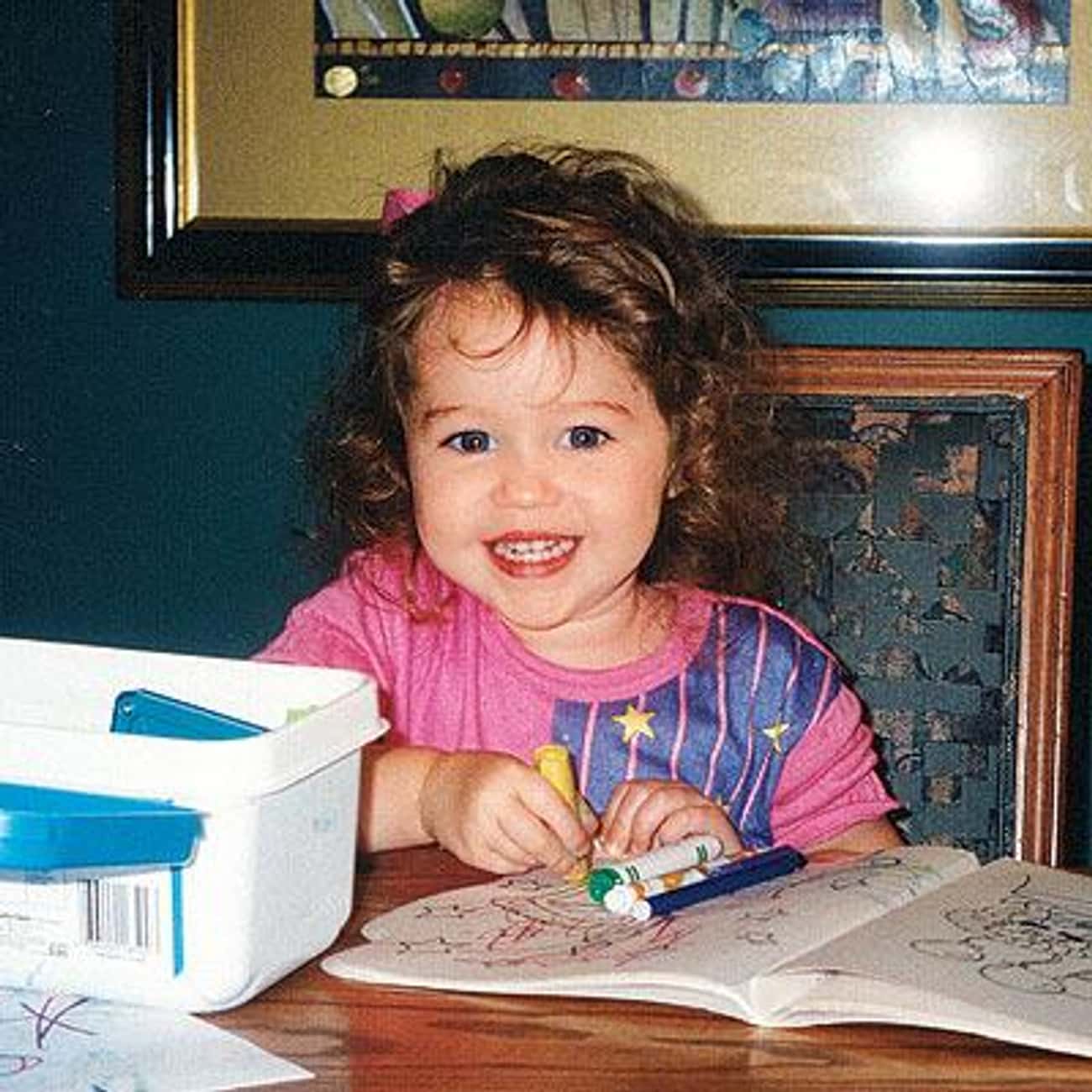 Young Miley Cyrus Coloring