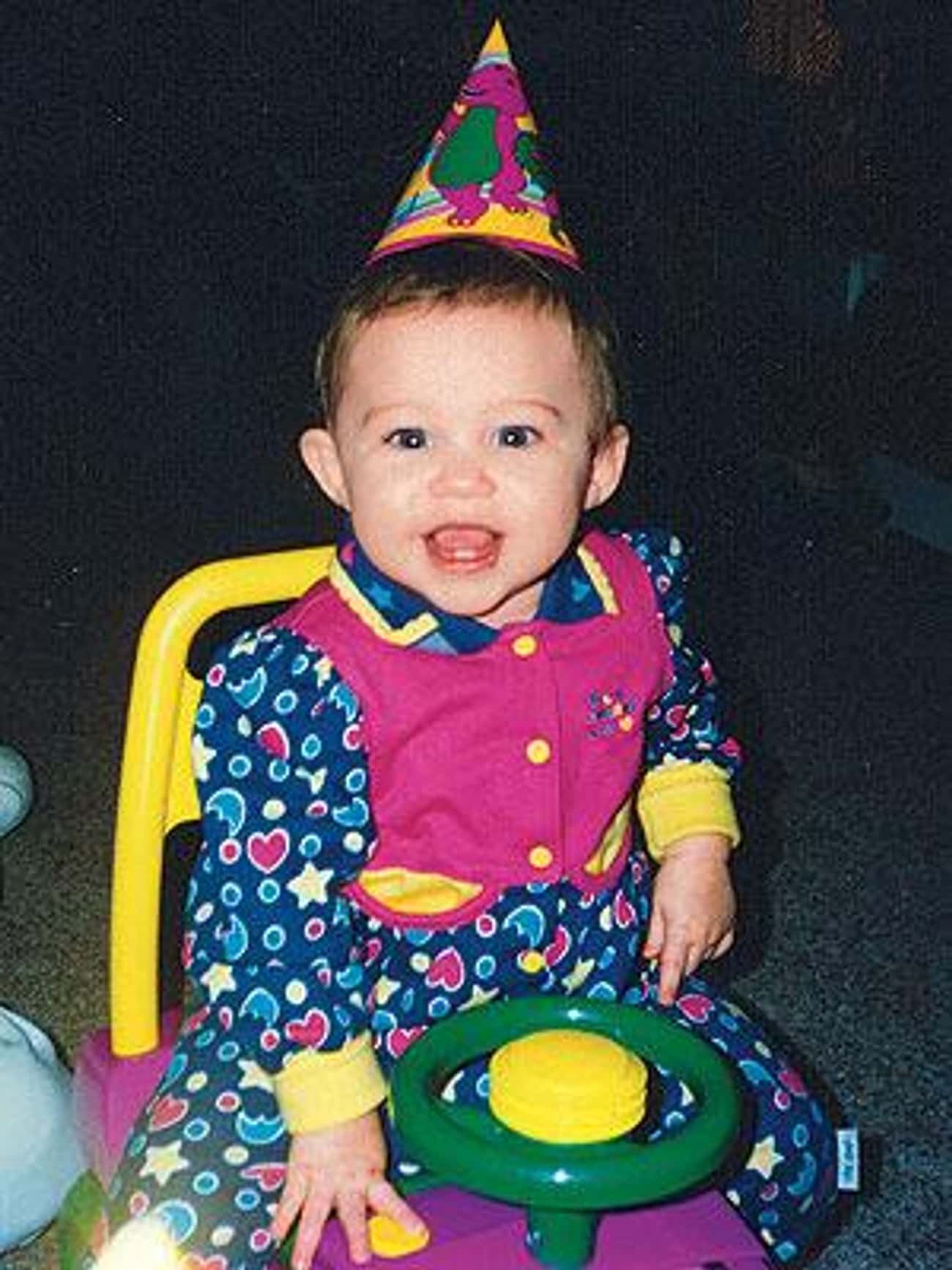 Miley Cyrus at Her First Birthday