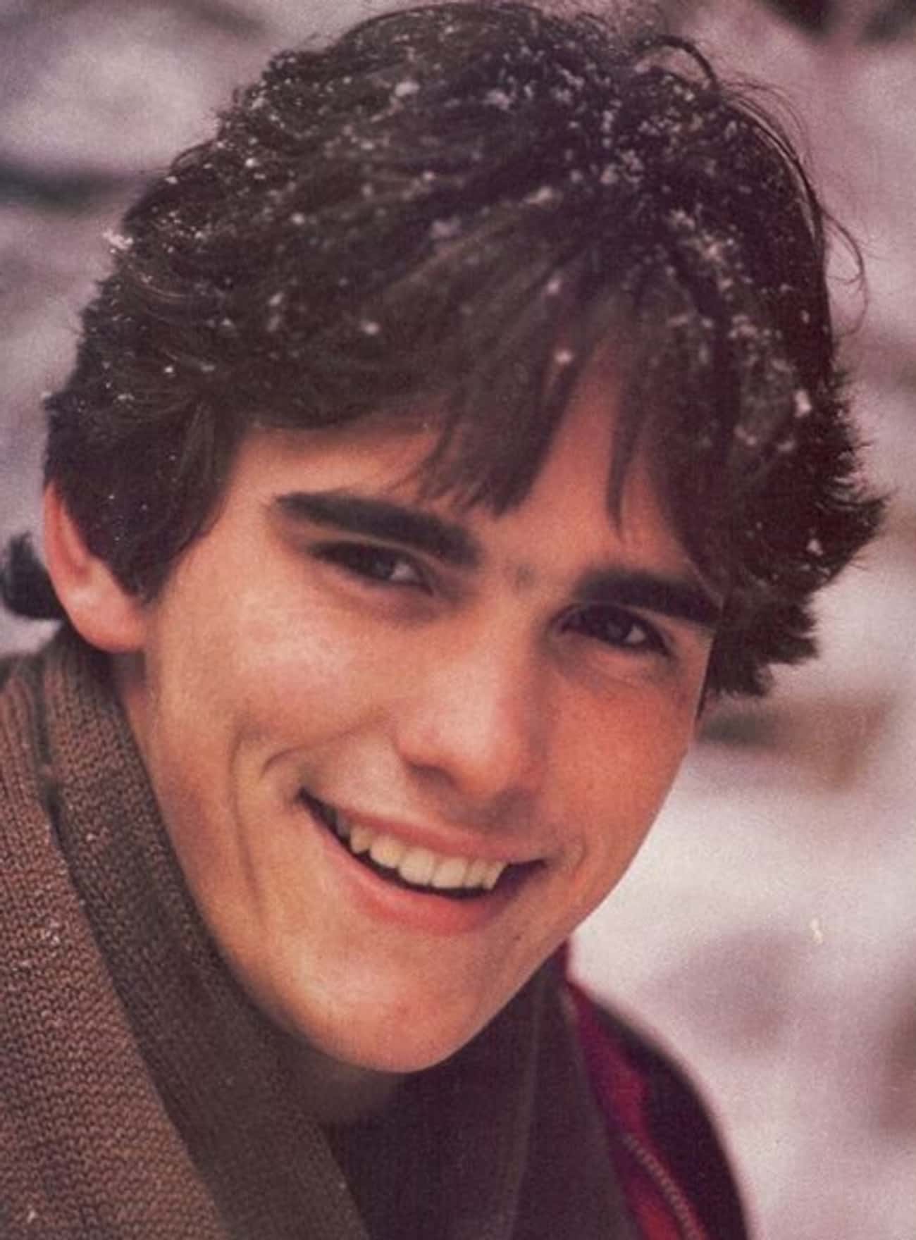 Young Matt Dillon with Brown Scarf