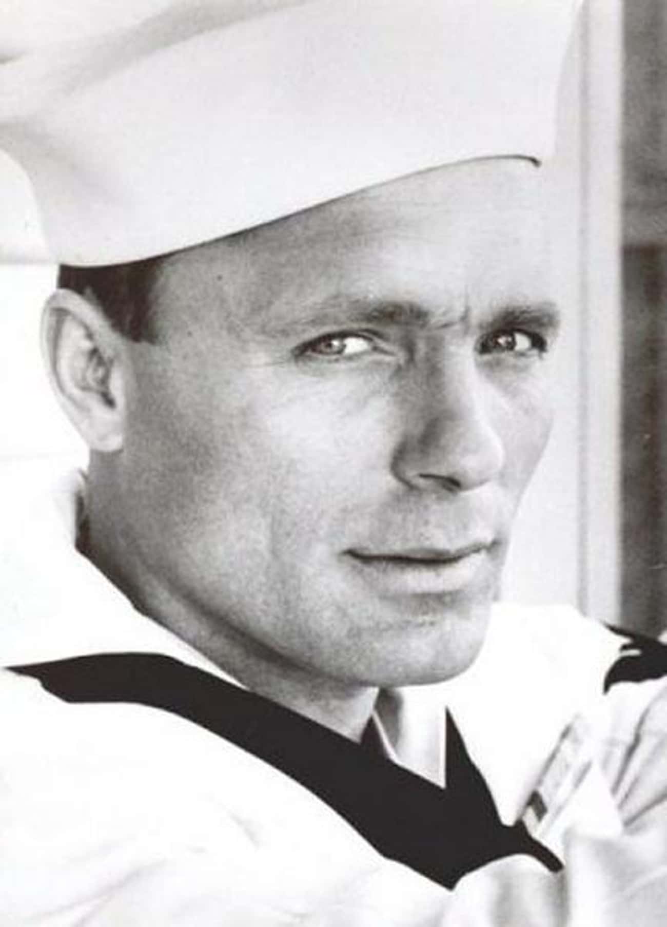Young Ed Harris in Sailor Outfit