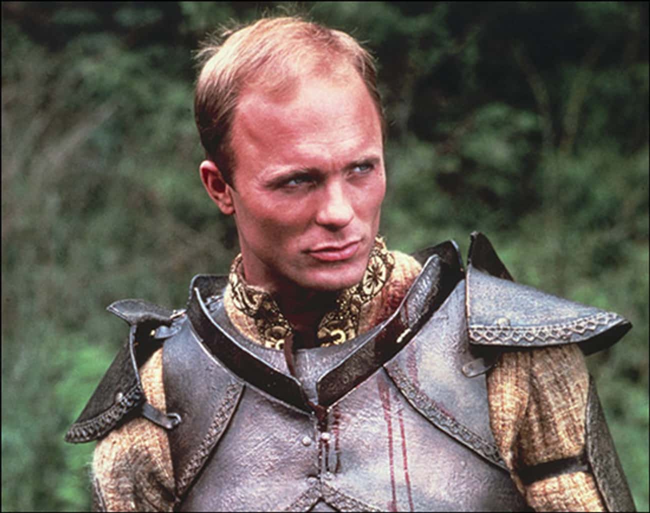 Young Ed Harris in Medieval Attire