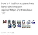 Trains Have 12 on Random Best of Black Twitter