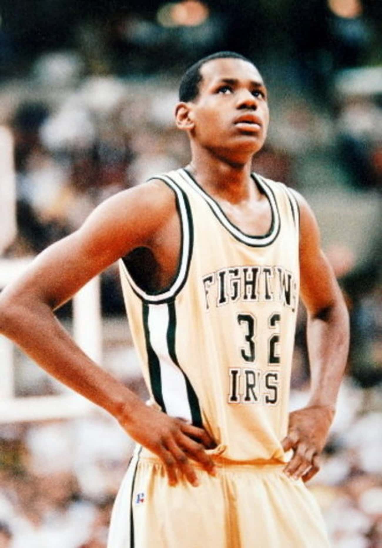 Young LeBron James as a Teenager