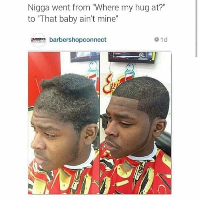 Black Guy Haircut Meme