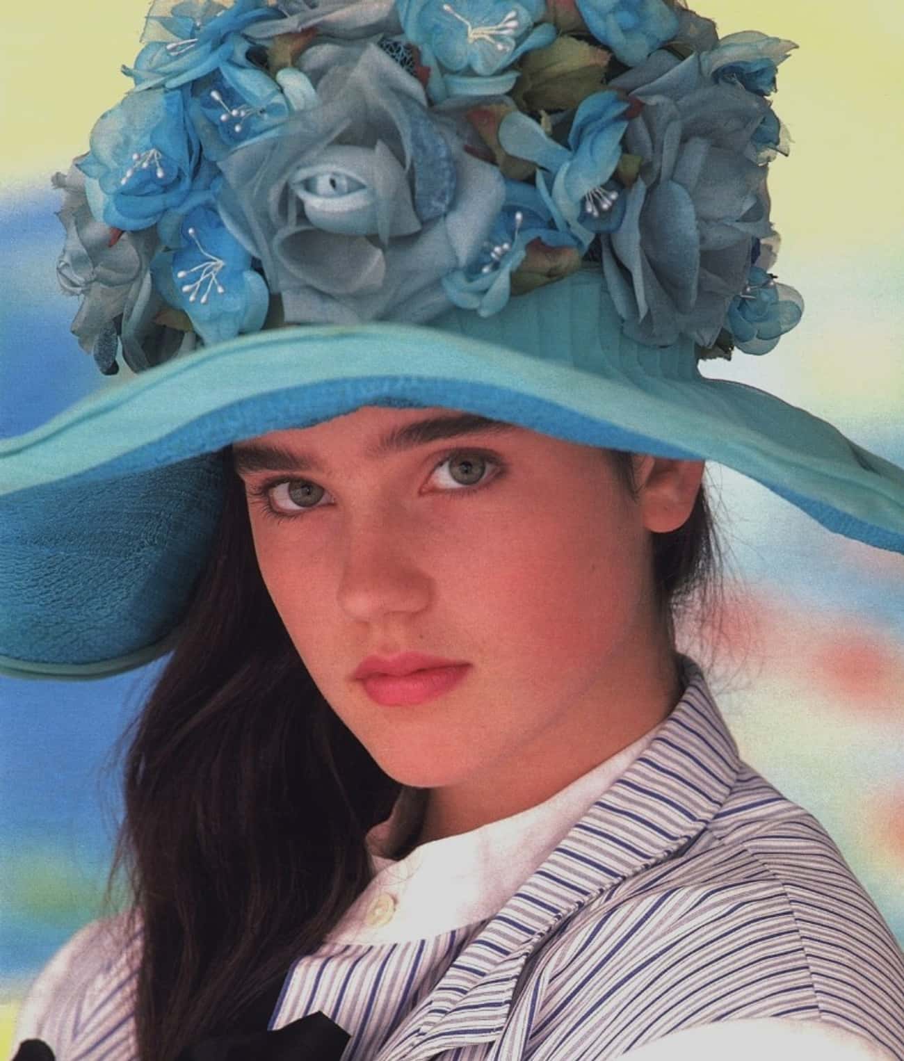 Young Jennifer Connelly Knows How To Pick A Hat