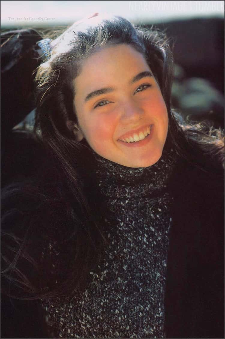 Groovy History - Jennifer Connelly was a Ford model at the age of 10 and  became an actress at the age of 11 in 1984. 😙 🎥
