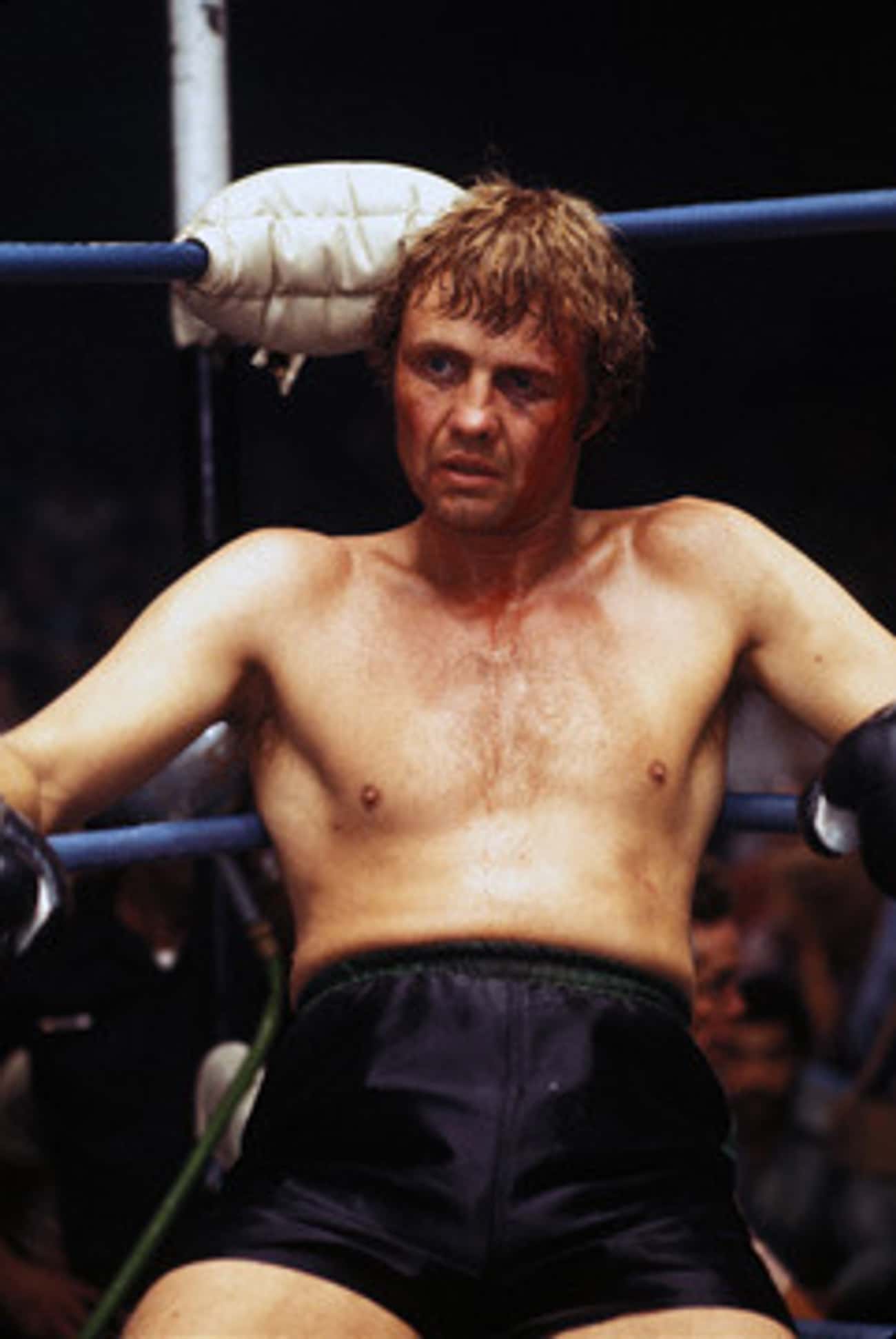 Young Jon Voight in Black Boxing Trunks