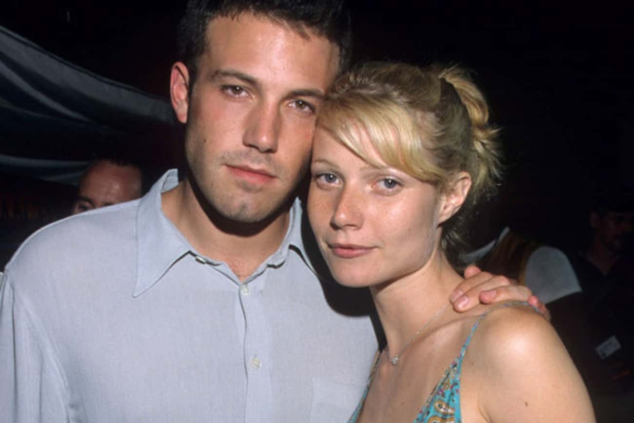 Young Gwyneth Paltrow with Ben Affleck
