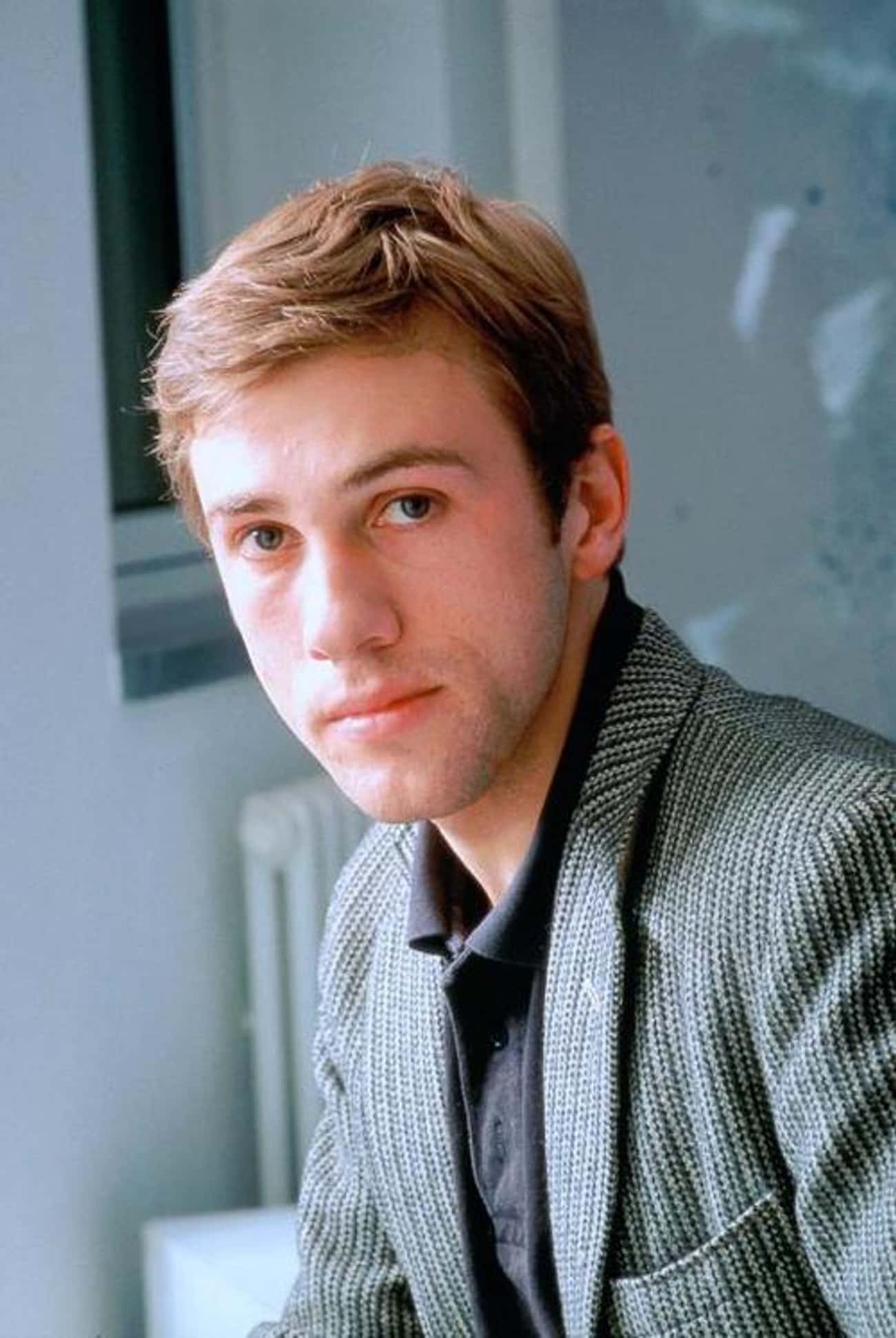 Young Christoph Waltz in Gray Sports Coat