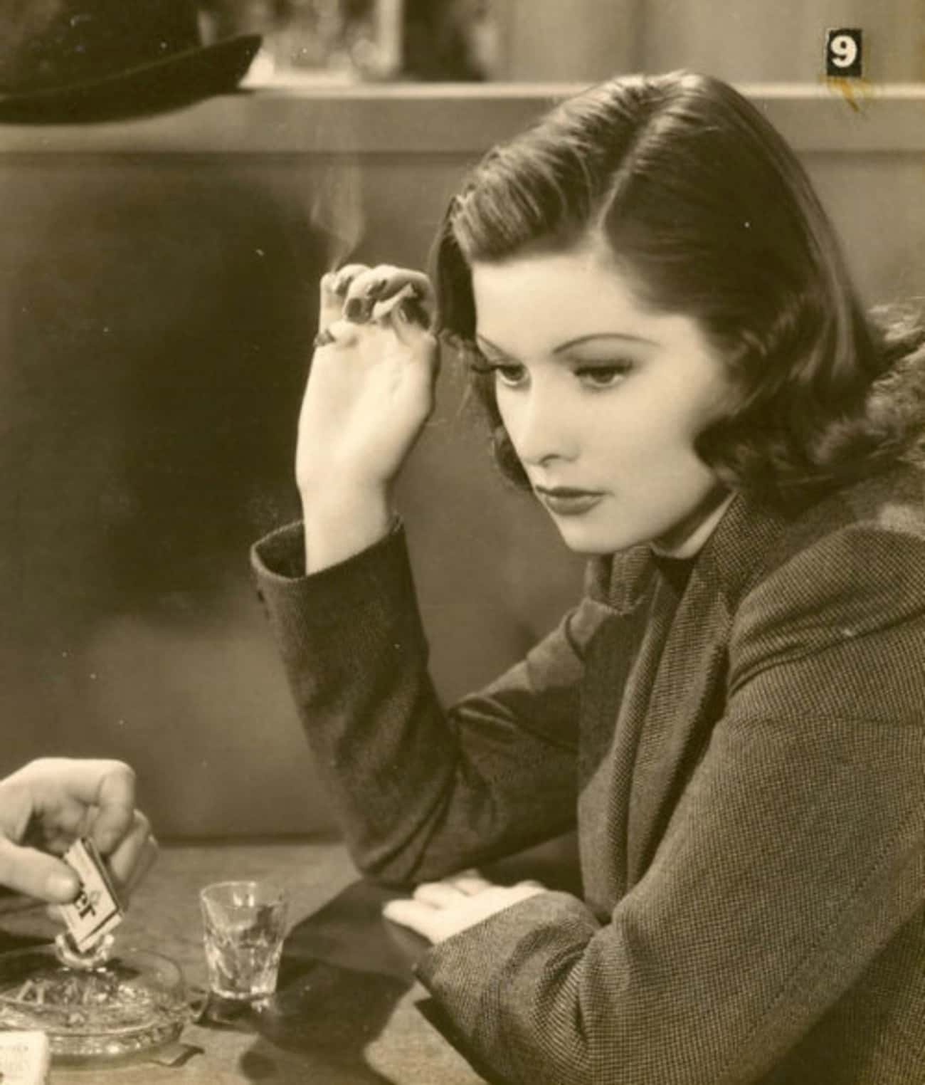 Young Lucille Ball in Gray Sports Coat