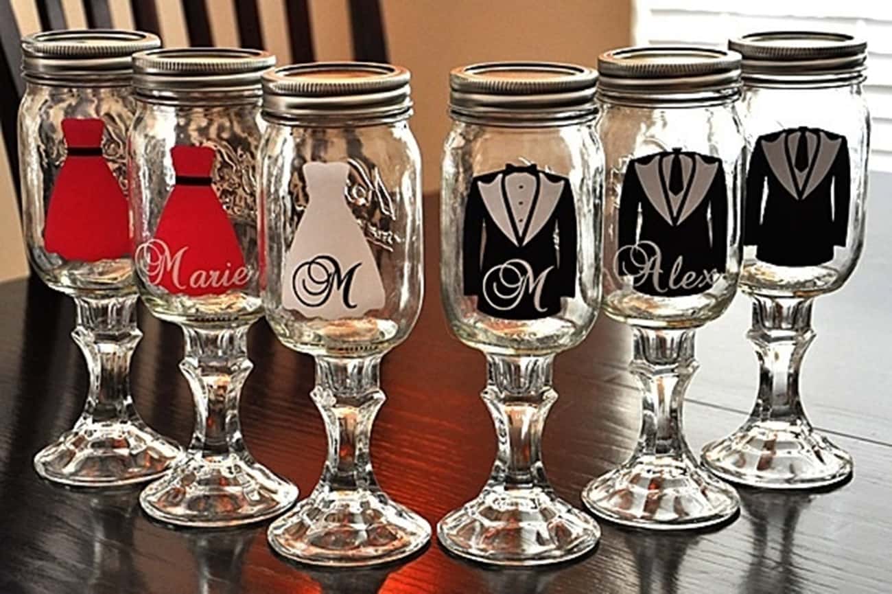 Nothing Says 'Special Occasion' Like Fancy Moonshine Glasses