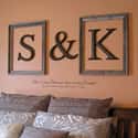 Monogram Above Your Bed on Random Awesome Bedroom Design Ideas for Your Home