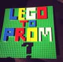 Use Legos on Random Cute Ways to Ask Someone to Prom