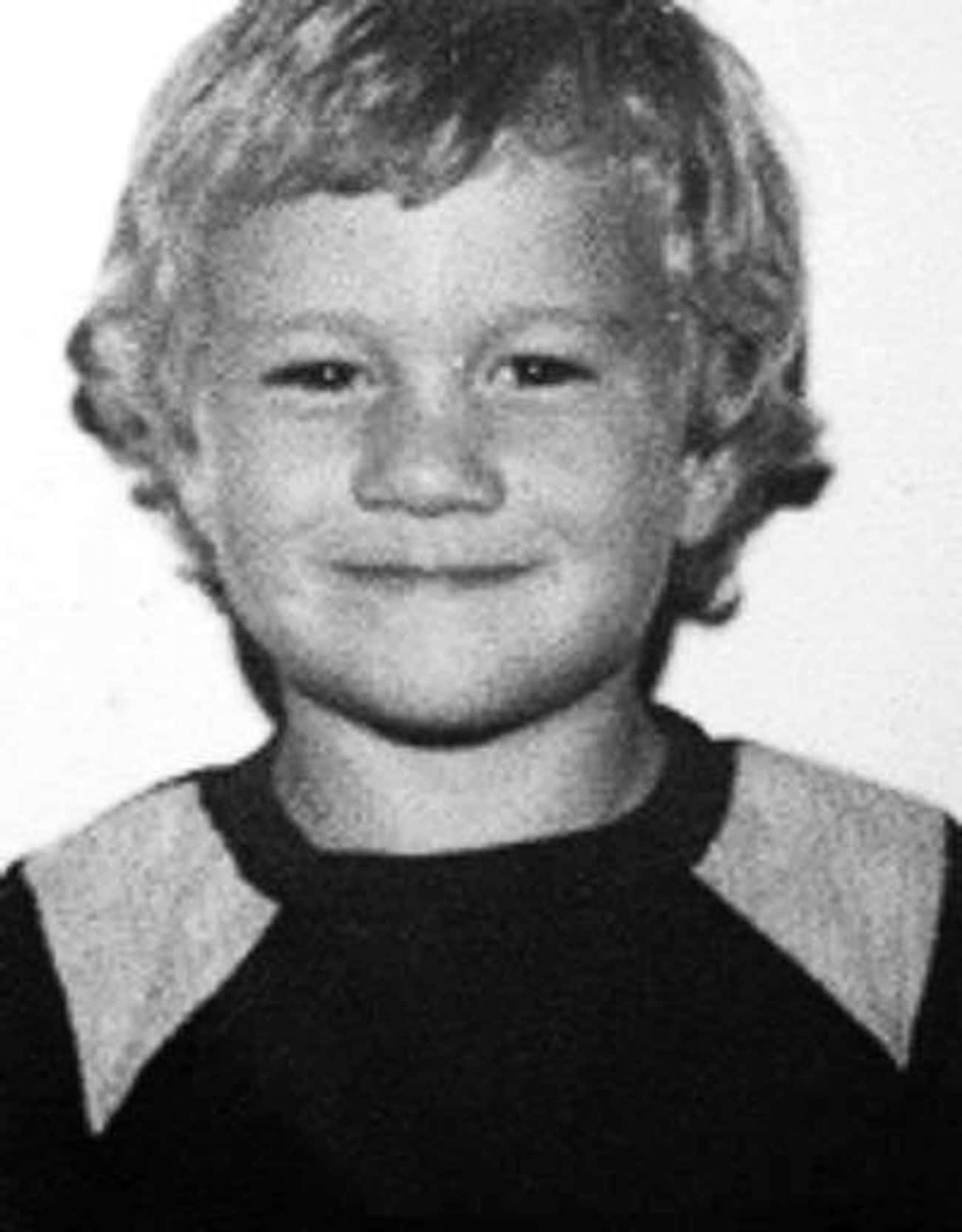 Young Heath Ledger in Black and Gray Sweater as a Kid