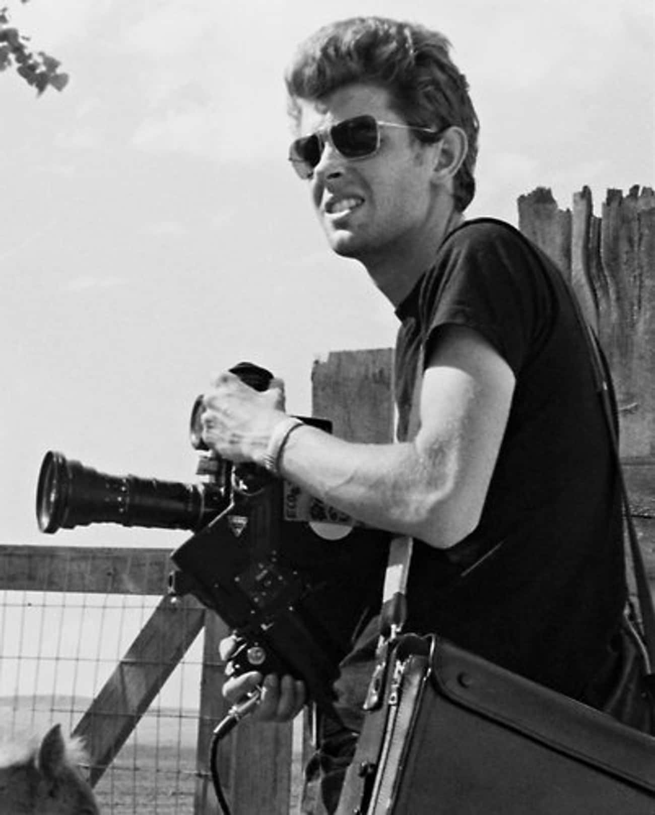Young George Lucas in Black T-Shirt with Camera