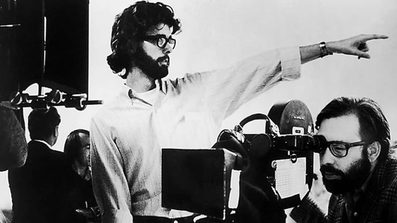 Young George Lucas in Light-Colored Buttondown