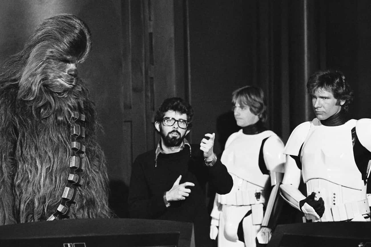 Young George Lucas in Black Sweater