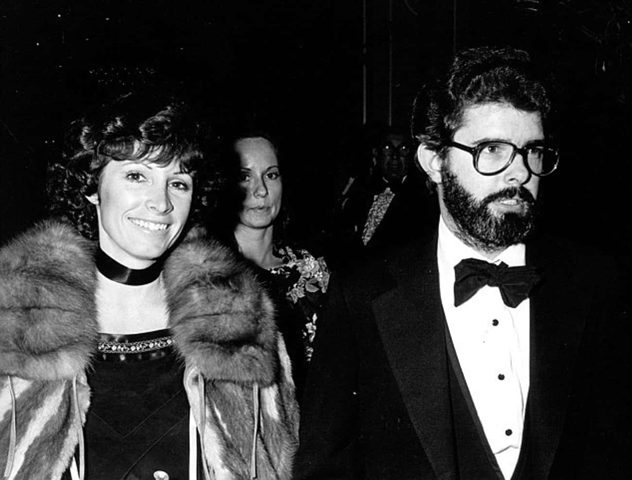 Young George Lucas in Tuxedo with First Wife