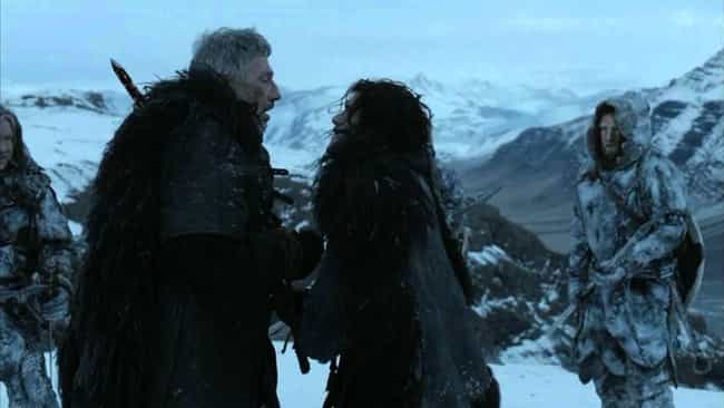 Qhorin Halfhand Reminds Jon Snow Of His Duty