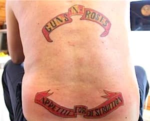 Lower Back Tattoos on Men | Male Tramp Stamps