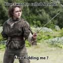 What's the Best Way to Make Fun of Arya? on Random Most Cringeworthy Game of Thrones Jokes