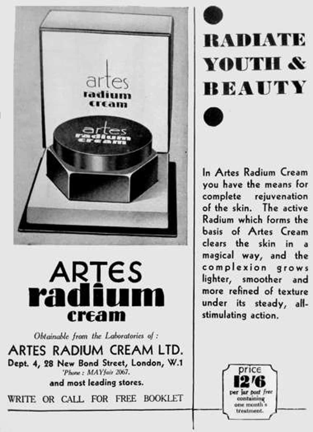 Wonderful Radium Cream