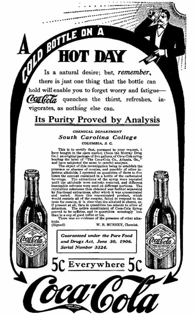 Vintage Drug Ads | Old Ads for Now Illegal Drugs