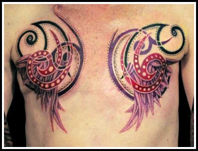 Mastectomy Tattoos | Breast Cancer Survivor Tattoo Gallery