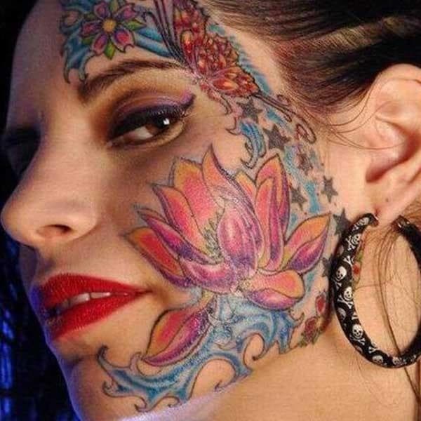 face tattoos are gross