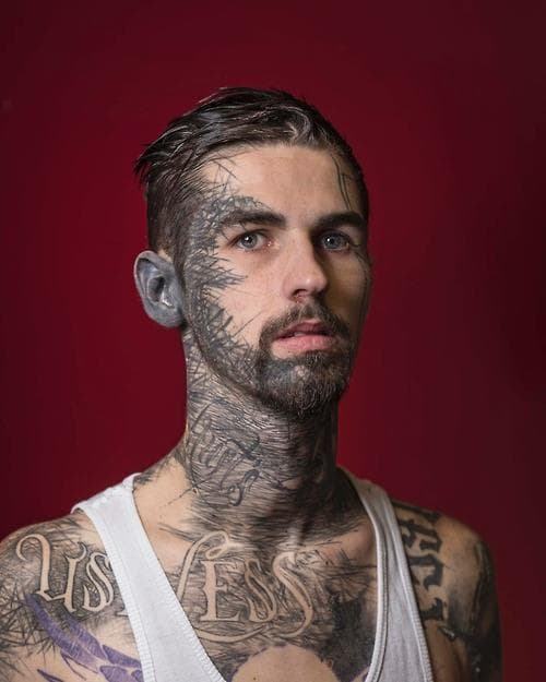face tattoos images