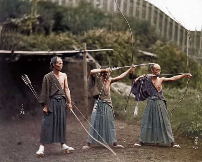 Samurai in Training, 1860