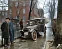 D.C. Car Accident, 1921 on Random Most Amazing Colorized Black and White Photos