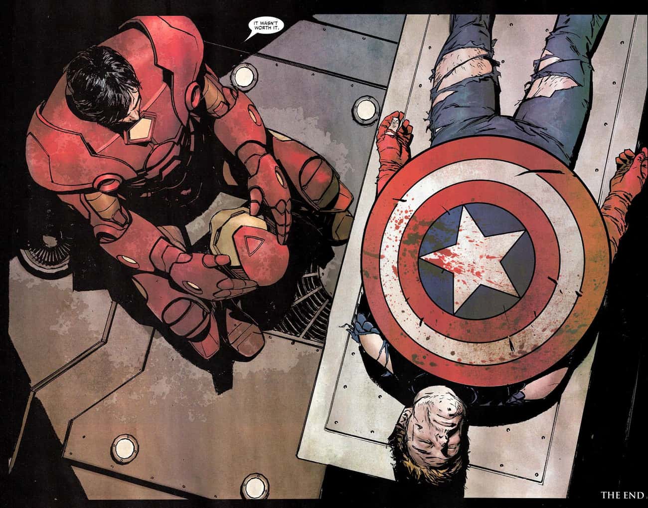 That Time He Paraded Captain America Around