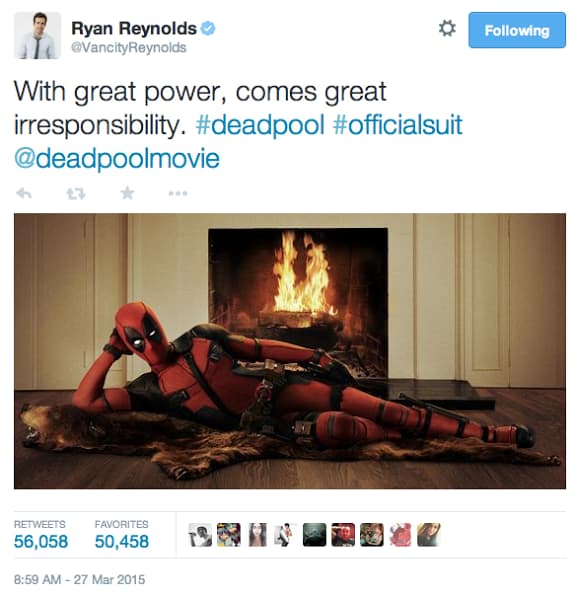 The Greatest Deadpool Tweets From Ryan Reynolds