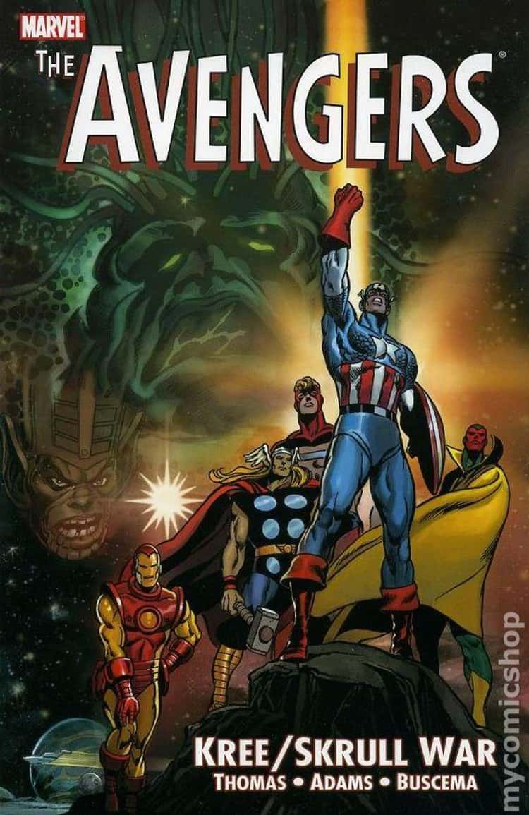 the avengers comic strip