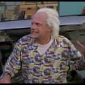 Doc Wears a Shirt in Back to the Future II That Alludes to the Plot of III on Random Surprising Facts You Didn't Know About Back to Futu