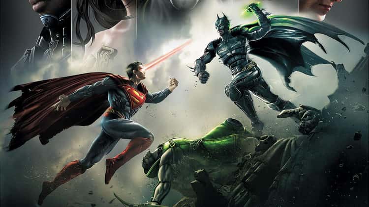 batman and superman fight