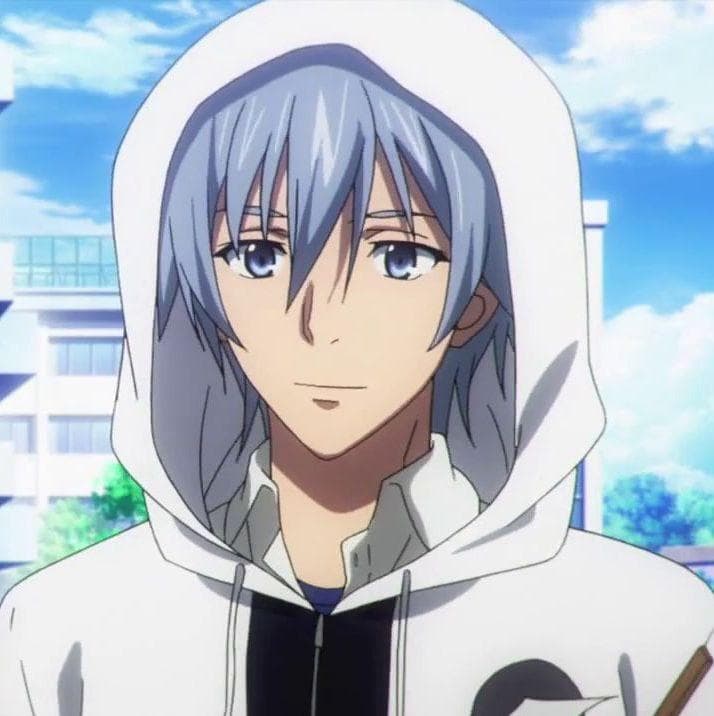 Anime boys in online hoodies