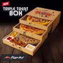 Pizza Hut Triple Treat Box on Random Craziest Food Abominations