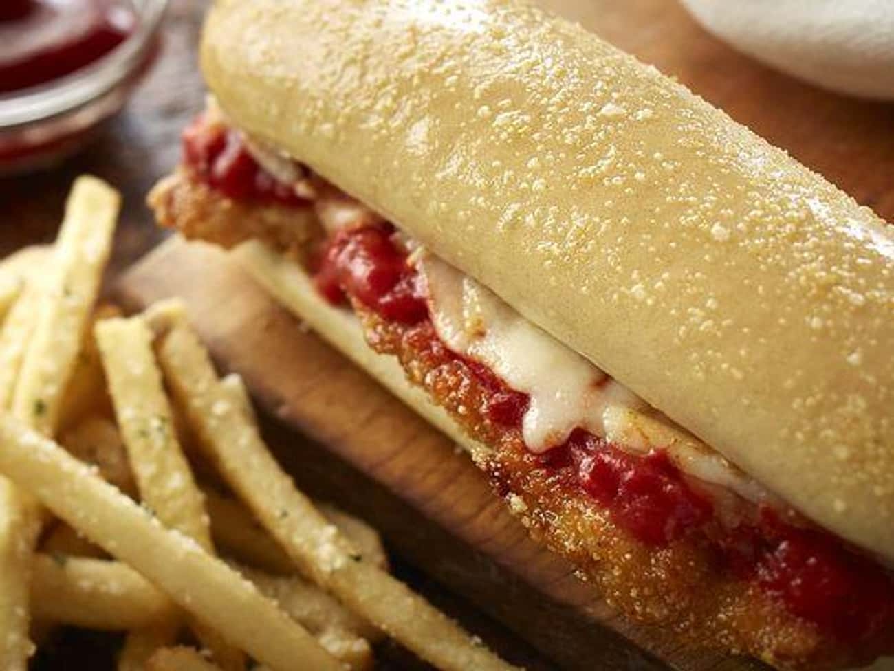 Olive Garden Breadstick Sandwich