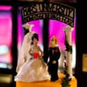 Marrying at Mars U. on Random Magnificently Geeky Wedding Cake Toppers