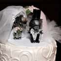In Space, No One Can Hear You Wed on Random Magnificently Geeky Wedding Cake Toppers