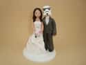This Groom Looks Like a Real Trooper on Random Magnificently Geeky Wedding Cake Toppers